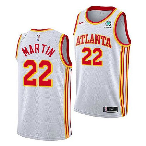 NBA 22 Martin Hawks Maillot blanc